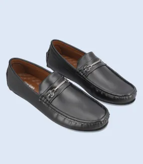 BM6680-BLACK-Men Loafer