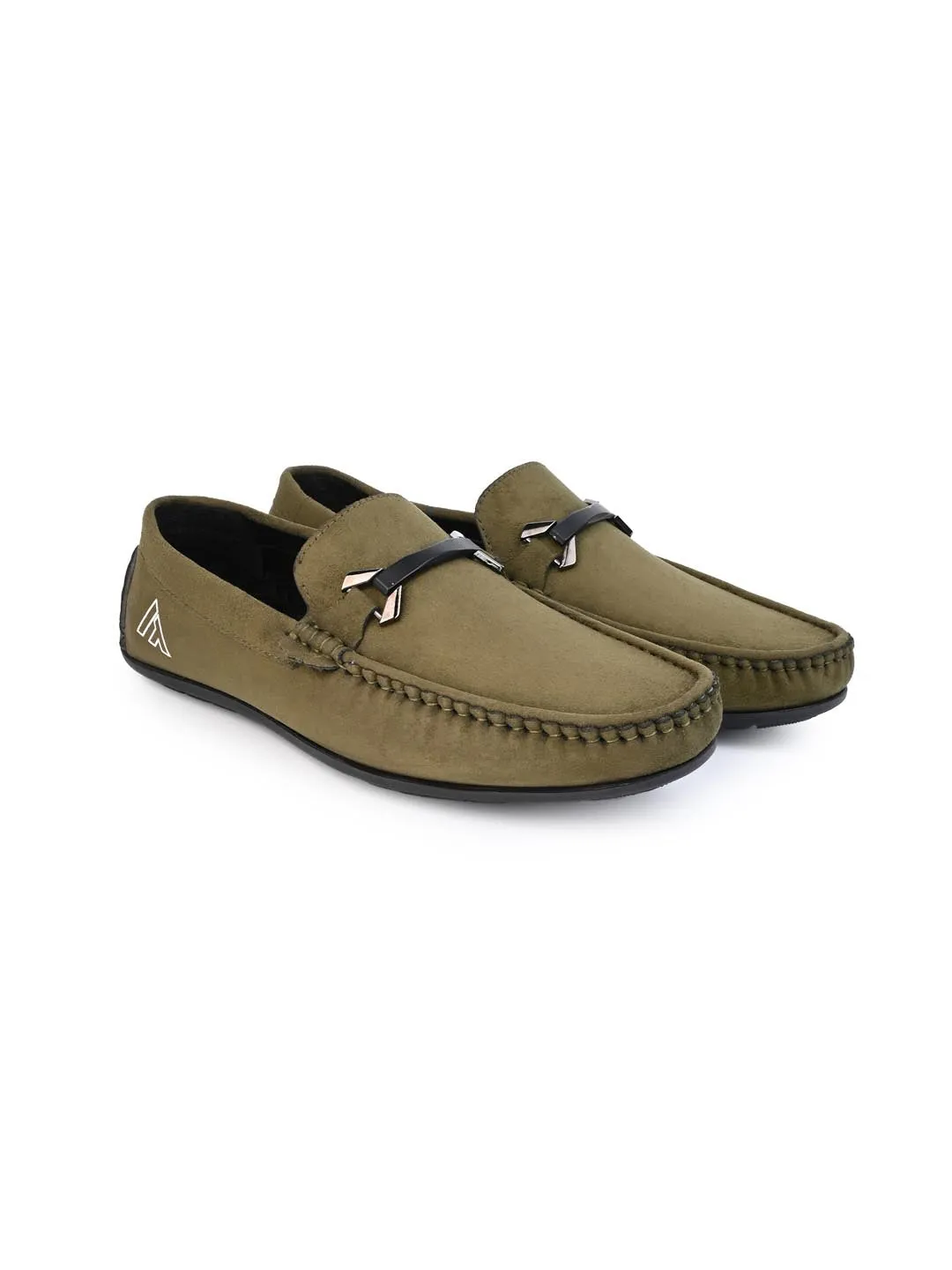 Alberto Torrresi Olive Sabar Slip-On loafer