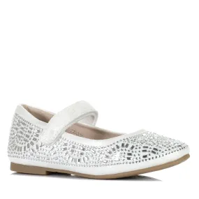 Clarks Aurora II White/Shimmer Multi