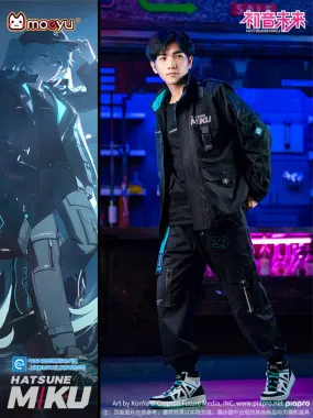 Hatsune Miku - Hatsune Miku 2023 Cyber Style Rider Series Wind Breaker Jacket Outwear Moeyu