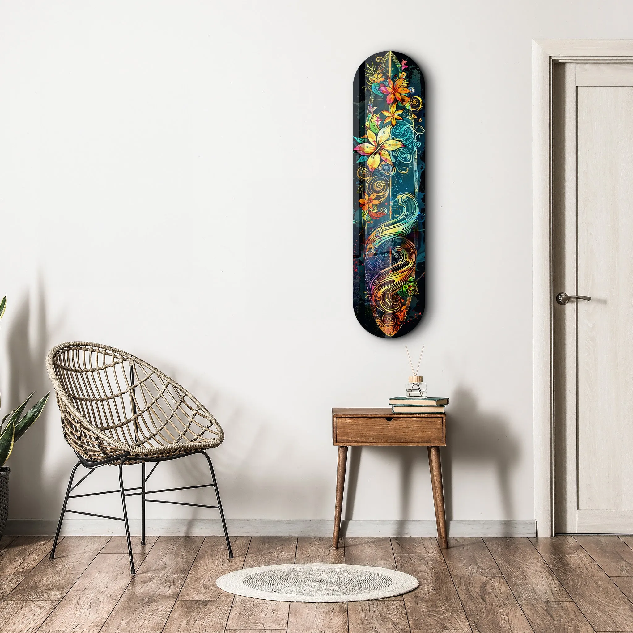 Hawaiian  | Glass Wall Art