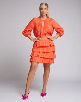 Olivia Skirt - Tangerine