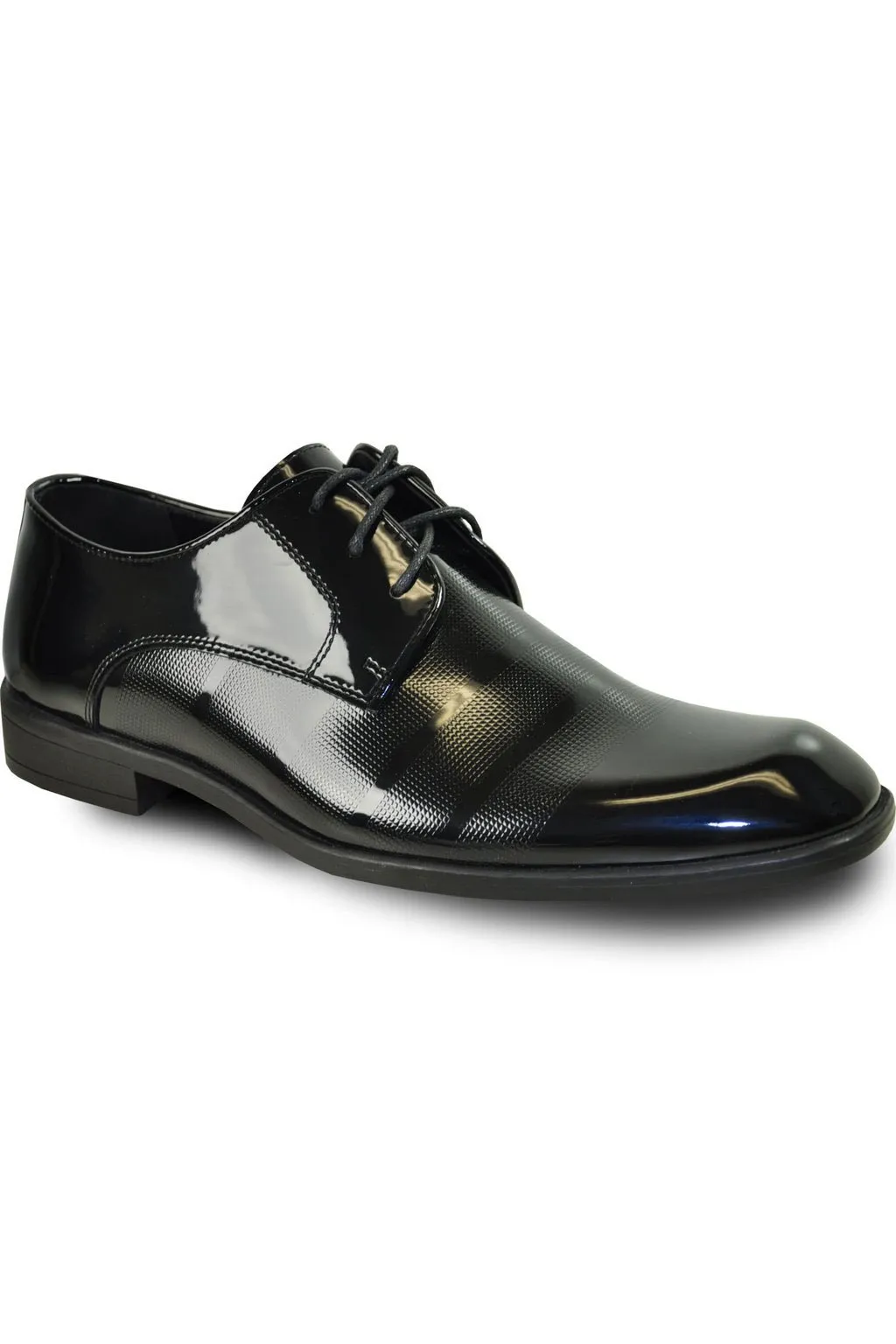 "Rockefeller" Black Vangelo Tuxedo Shoes