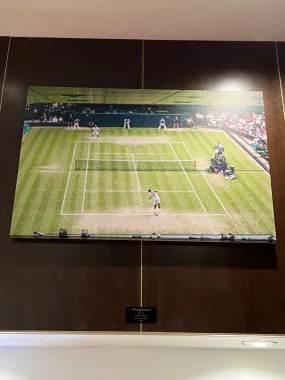 "Wimbledon" Canvas Print by Joel Leslie