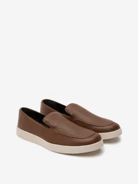 SOLEPLAY Tan Slip-On Loafers